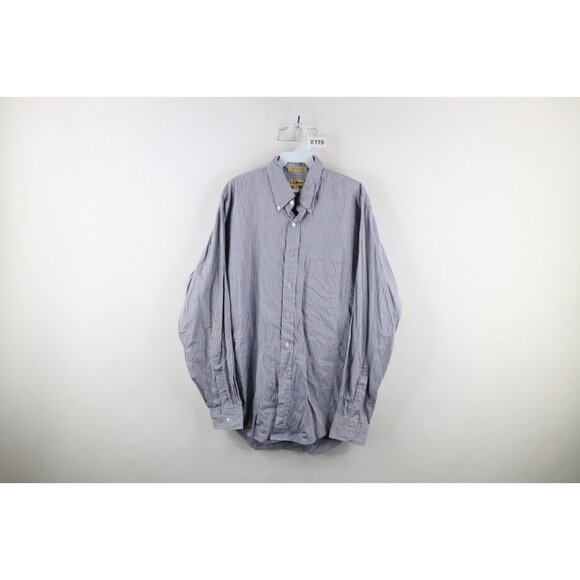 90’s Pumpkin Spice Plaid Cotton Flannel Button Down by L L Bean